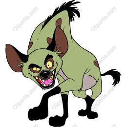 Cartoon Hyena