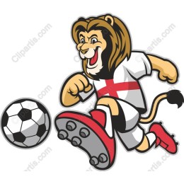 Lion Soccer Player