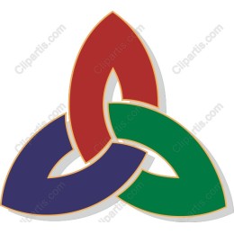 Tri-Color Triskelion