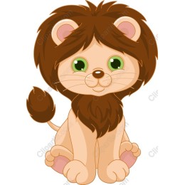 Cute Lion Cub