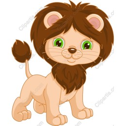Cute Cartoon Lion