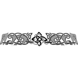 Celtic Knot Animal Border