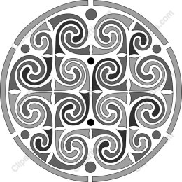 Ornate Swirl Mandala