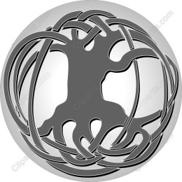 Elegant Tree Within Circle