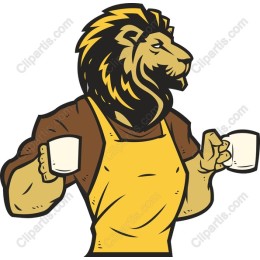 Roaring Coffee Lion