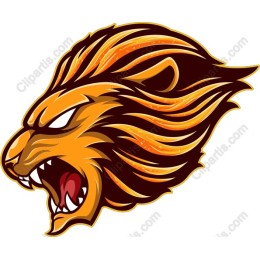 Majestic Roaring Lion