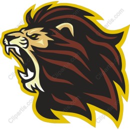 Fierce Lion Head