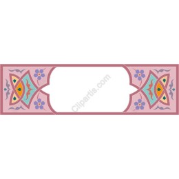 Decorative Floral Frame