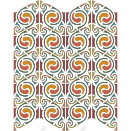 Vibrant Swirl Pattern
