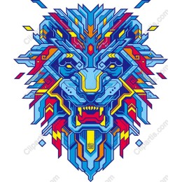 Geometric Lion