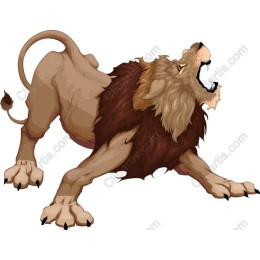Majestic Roaring Lion