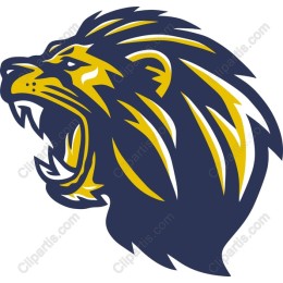 Fierce Lion Head