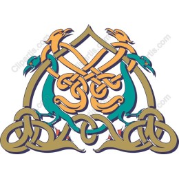 Celtic Bird Knotwork