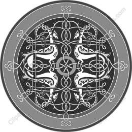 Norse Mythology-Inspired Circular