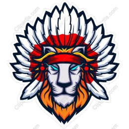 Majestic Lion Headdress