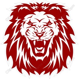 Fierce Lion Head