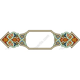 Exquisite Ornate Decorative Border
