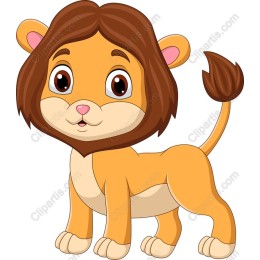 Cartoon Lion Cub