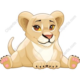 Charming Lioness Cub