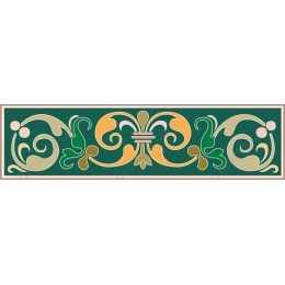 Decorative Floral Border