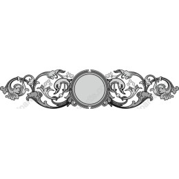 Vintage Decorative Floral Frame
