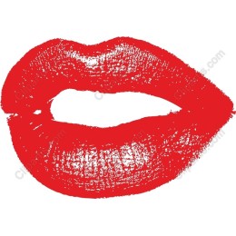 Luscious Red Lips