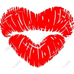 Red Lipstick Kiss