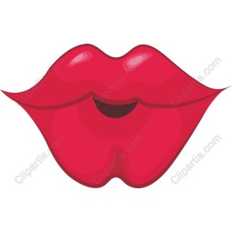 Luscious Red Lips