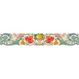 Elegant Vintage Floral Ornament