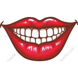 Vibrant Smiling Mouth