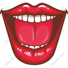 Vibrant Open Mouth