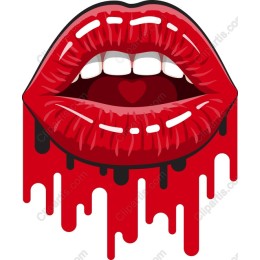 Luscious Red Lips