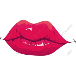 Luscious Red Lips