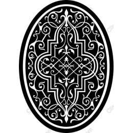 Ornate Floral Frame