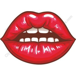 Luscious Red Lips