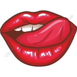 Vibrant Red Lips