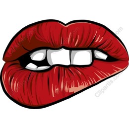 Luscious Red Lips
