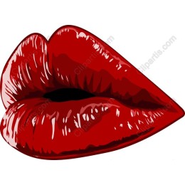 Luscious Red Lips