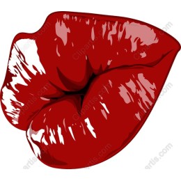Vibrant Red Lips