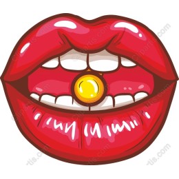 Vibrant Red Lips