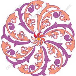 Floral Swirl Elegance