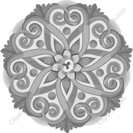 Intricate Floral Mandala