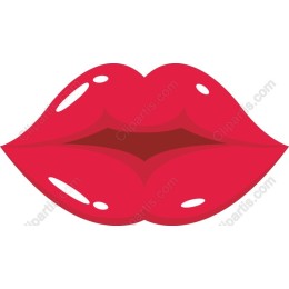 Luscious Red Lips