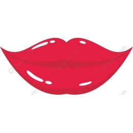 Vibrant Red Lips