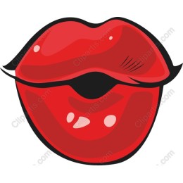 Vibrant Red Lips