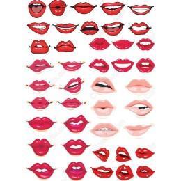  Lips Clipart Bundle