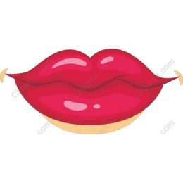Luscious Red Lips