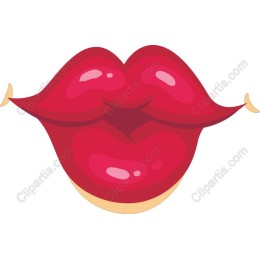 Luscious Red Lips