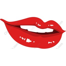 Vibrant Red Lips