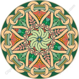 Ornamental Floral Mandala